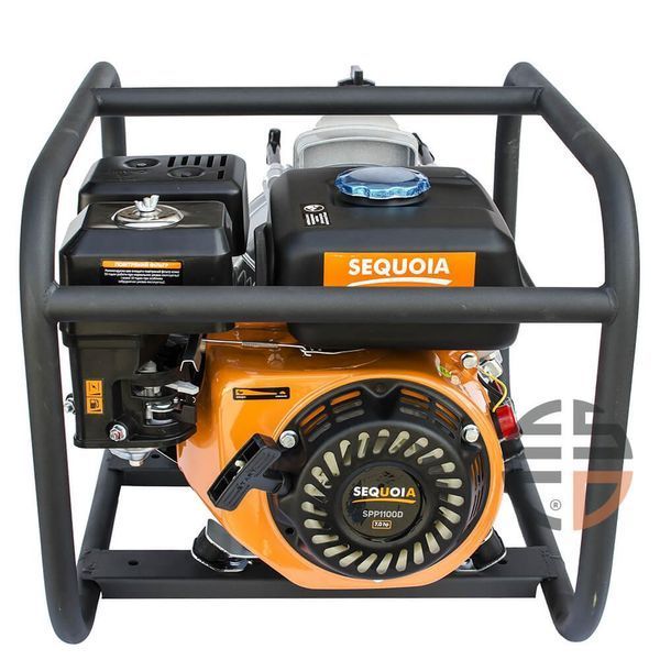 Мотопомпа бензинова для чистої та брудної води SEQUOIA SPP1100D SPP1100D фото