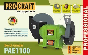 Станок точильный комбинированный PRO-CRAFT PAE1100 011006 фото
