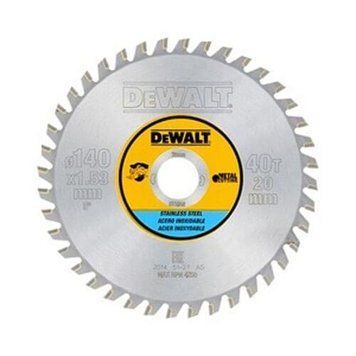 Диск пильний METAL CUTTING 140*20мм DeWALT DT1918 DT1918 фото