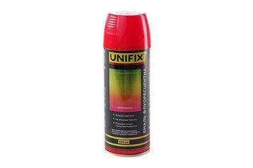 Эмаль акриловая флуоресцентная Красный премиум 400мл UNIFIX 951062 фото