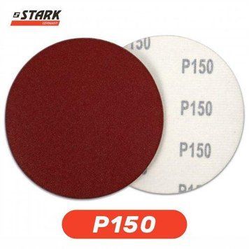 Бумага шлифовальная Stark D125 мм з. 150 5 шт. 125005150 фото