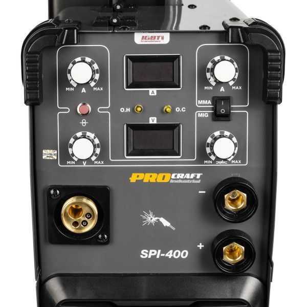 Инверторный полуавтомат сварочный PRO-CRAFT Industrial SPI 400 074002 фото
