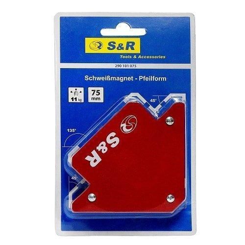 Магнітний кутник для зварювання S&R 11 кг. (45?,90?,135?) 290101075 фото