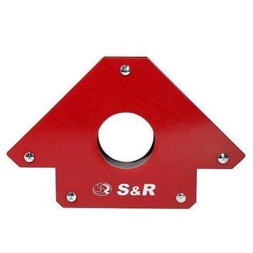 Магнитный угольник для сварки S&R 34кг (45?,90?,135?) 290102125 фото