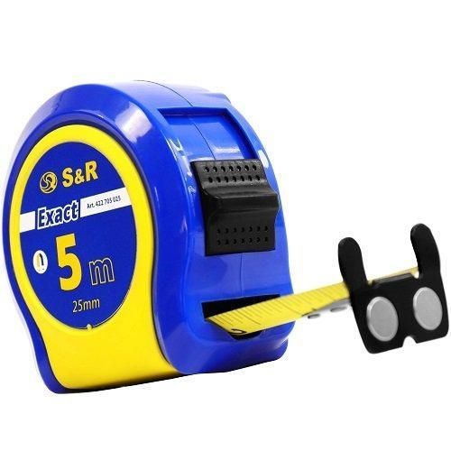 Рулетка S&R Exact 5x25 мм 422705025 фото