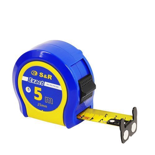 Рулетка S&R Exact 5x25 мм 422705025 фото