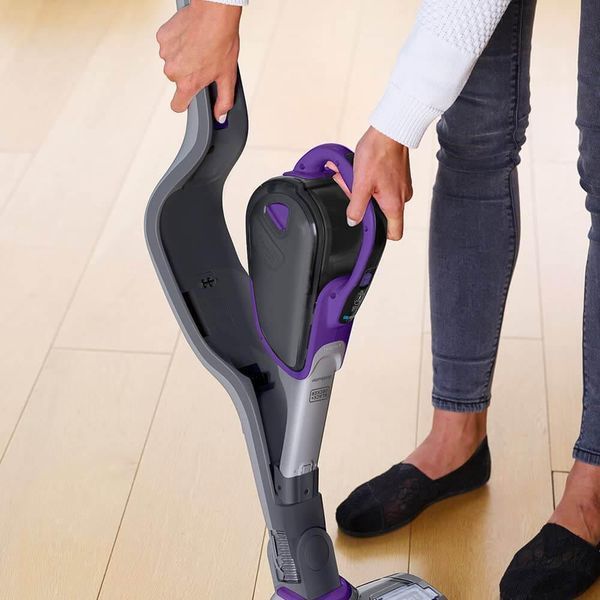 Пылесос аккумуляторний (электровеник) BLACK+DECKER SVJ520BFSP LP25900 фото