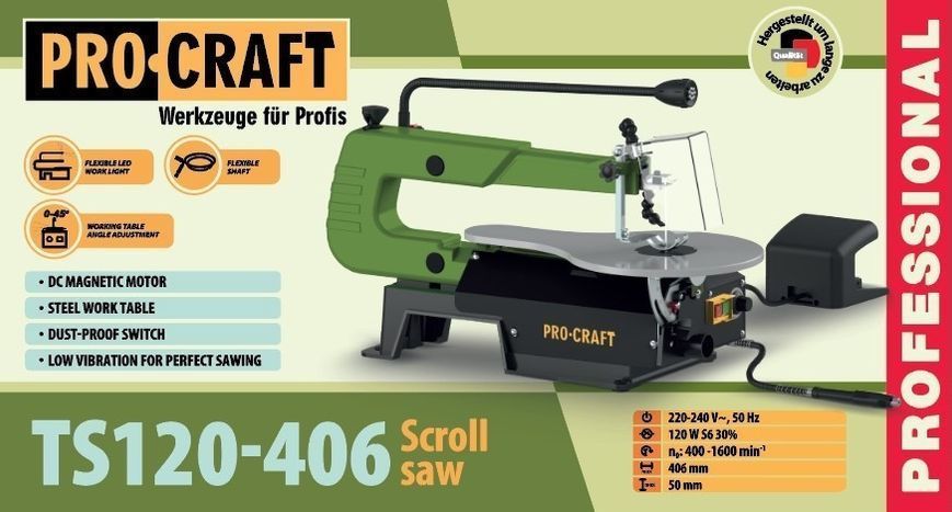 Лобзиковый станок Procraft TS120-406 120406 фото