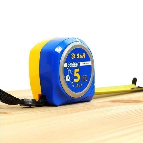 Рулетка S&R Colibri 5 м 421505019 фото