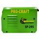 Інверторний зварювальний апарат PRO-CRAFT SP-295 002952 фото 3
