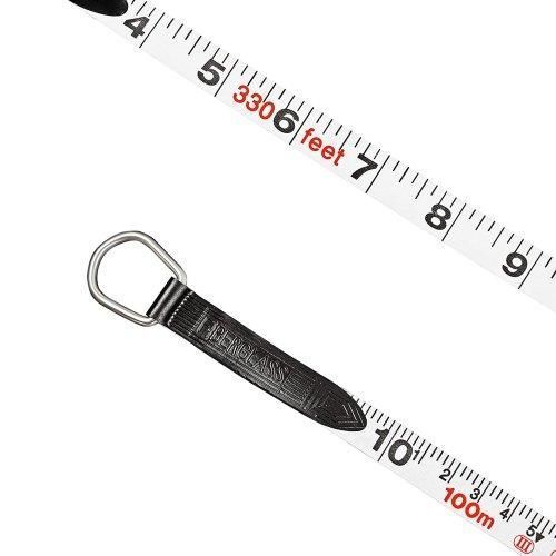Рулетка S&R FIBERGLASS TAPE 100 м x 13 мм 422901013 фото