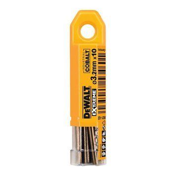 Сверло по металлу 3,2мм EXTREME Industrial Cobalt 10шт DeWALT DT4921 DT4921 фото