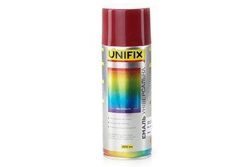 Емаль акрилова універсальна RAL 3005 Винний червоний гл. 400 мл UNIFIX 941009 фото