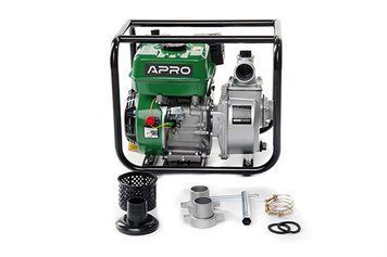 Мотопомпа WP-30 6.5л.с. 30 м&sup3;/ч 27м бензиновая 4-х тактн. APRO 852132 фото