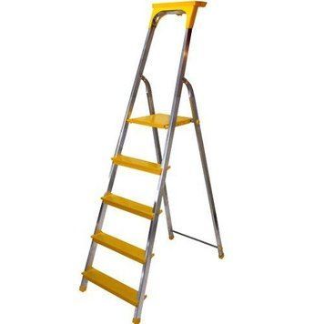 Лестниця алюмінієва STARK SALT 505 PRO жовта 528150103 фото