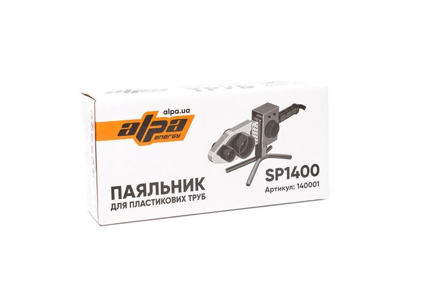 Паяльник для пластикових труб Alpa SP1400 140001 фото