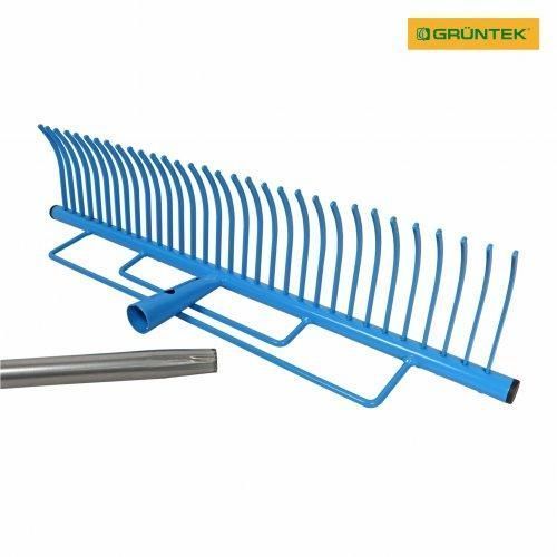 Грабли газонные GRUNTEK RR-600/180S 32 зубца с ручкой 295115600_S фото