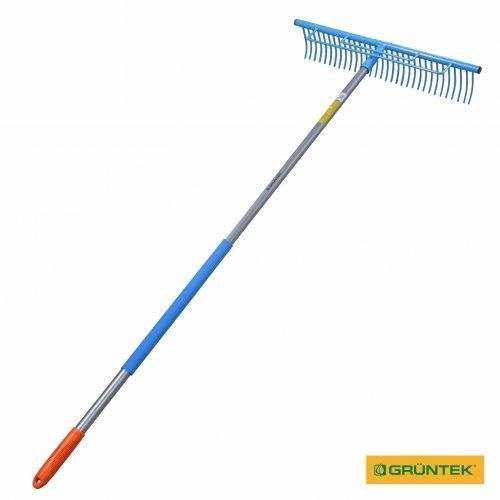 Грабли газонные GRUNTEK RR-600/180S 32 зубца с ручкой 295115600_S фото