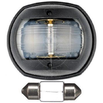 Вогонь кормовий Classic 12 12 В 10 Вт пластик чорний Osculati. 11.410.04 фото